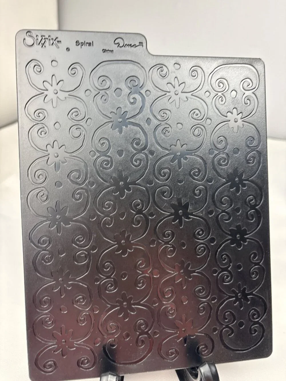 Sizzix Embossing Plate Spiral & Lattice 5x7